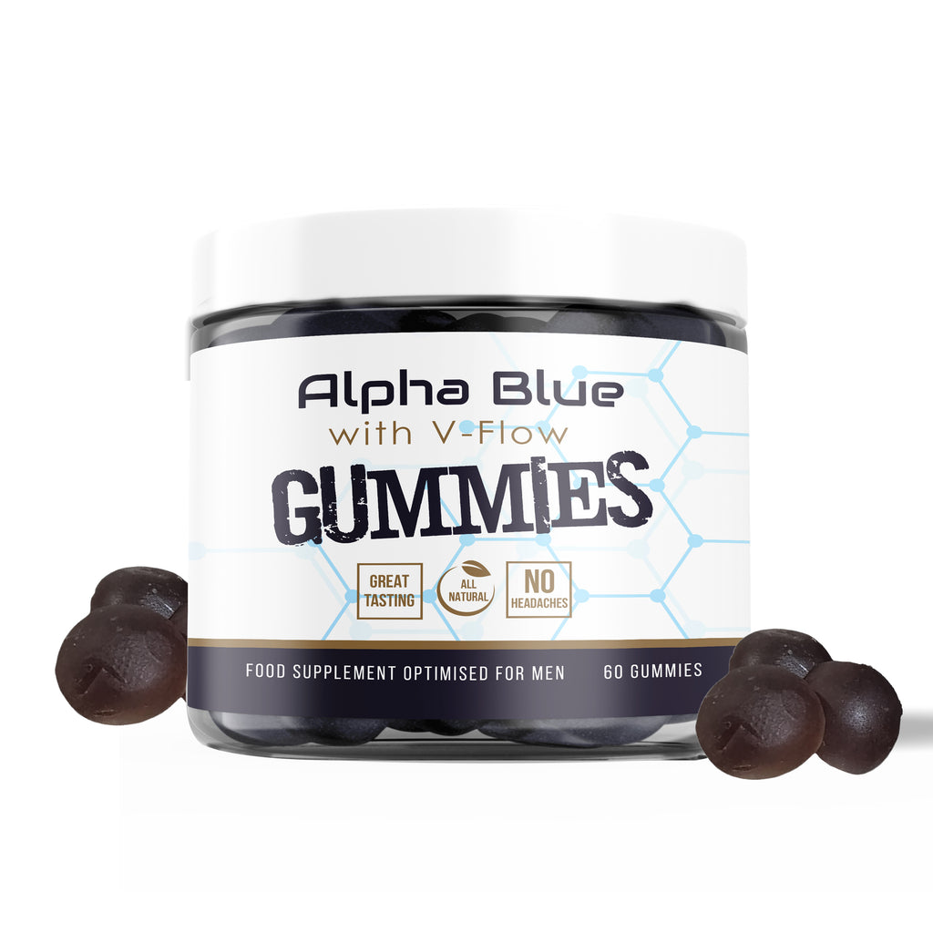 Alpha Blue with V-Flow – Food Supplement Gummies (60 Gummies)