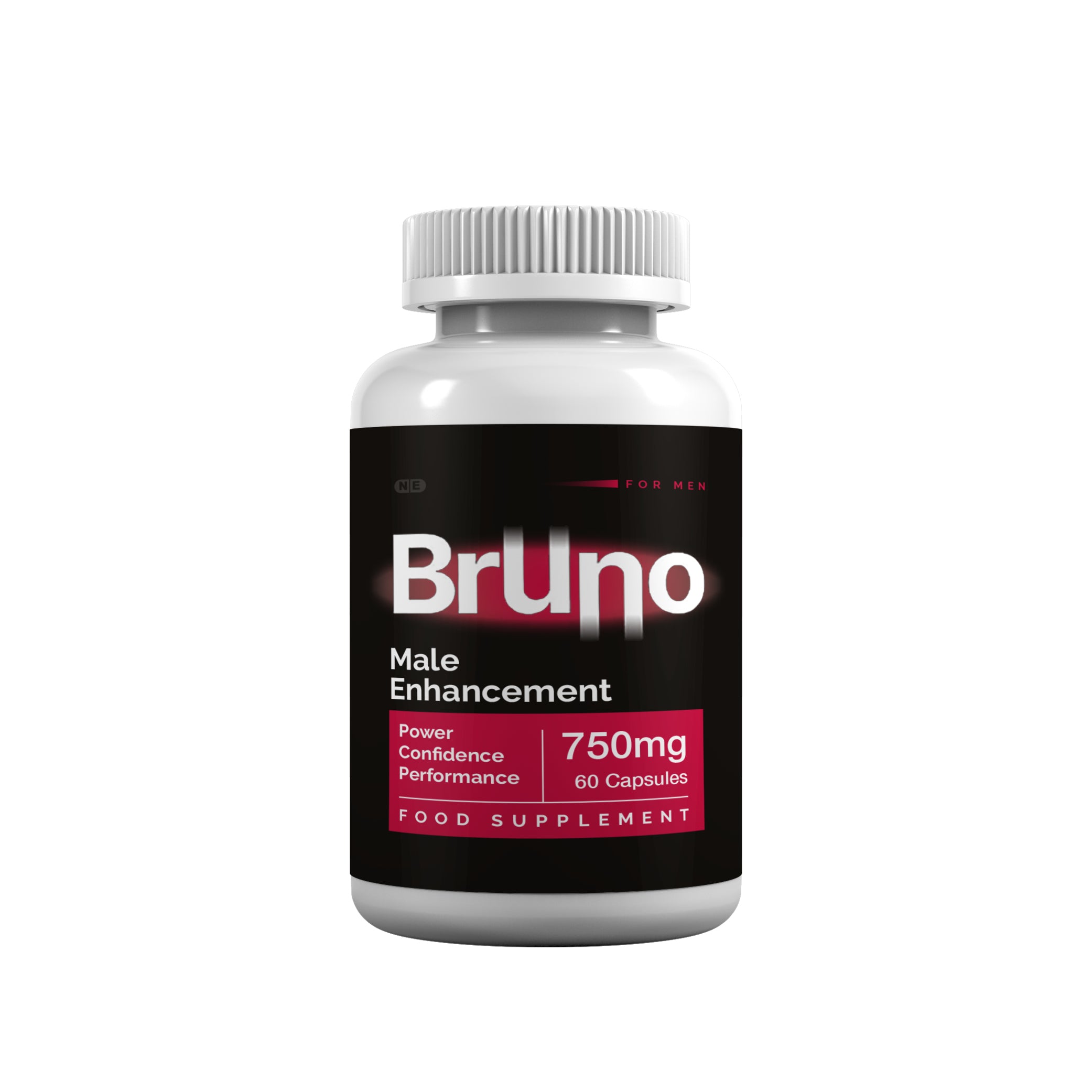 Bruno – Men’s Wellness Food Supplement Capsules (60 Capsules)