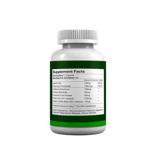 Burn Jaro – Vegan Food Supplement Capsules (60 Capsules)