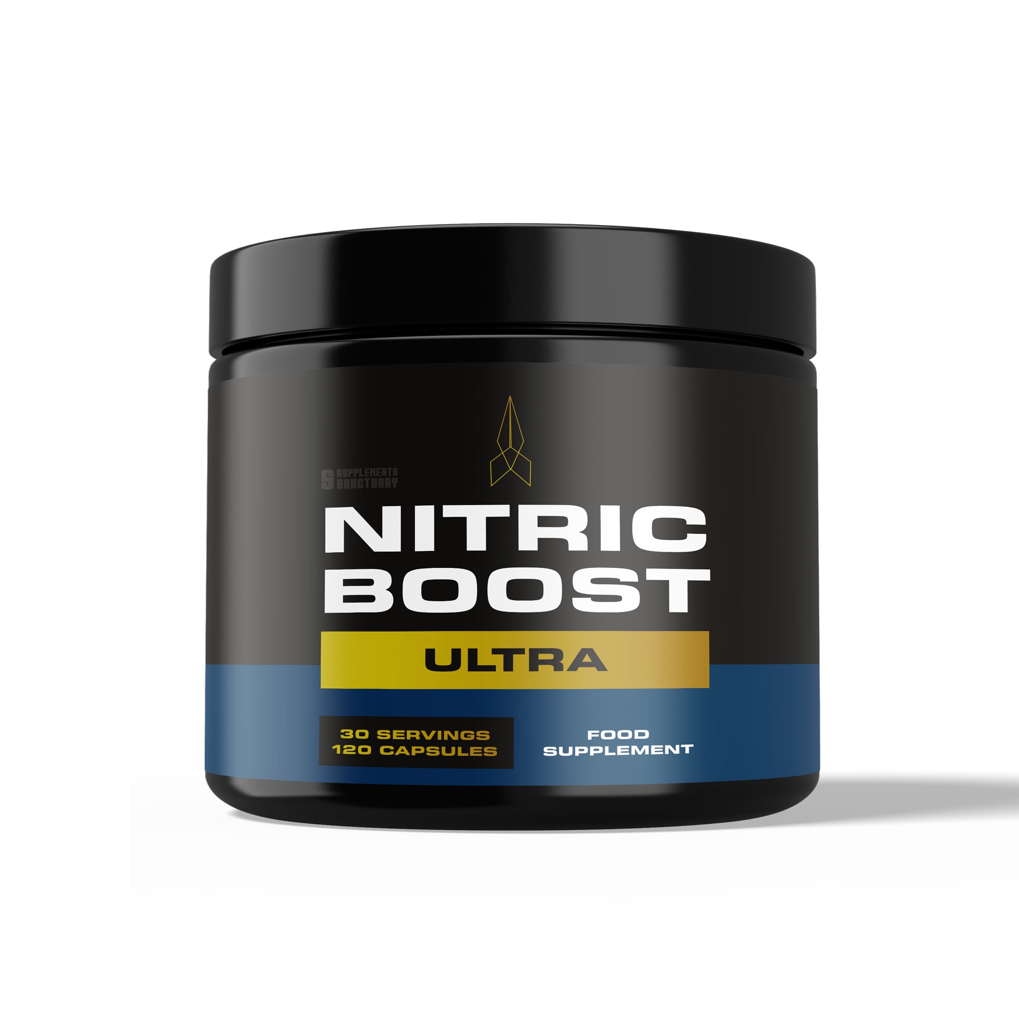 Nitric Boost Ultra Powder with Amino Acids, Vegan & Gluten-Free, 30 Servings
