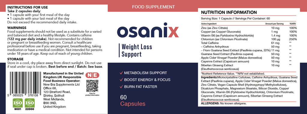 Osanix – 60 Capsules