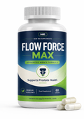 FlowForce Max Prostate Support Capsules with Plant Sterols, Pumpkin Seed and Lycopene, 60 Capsules