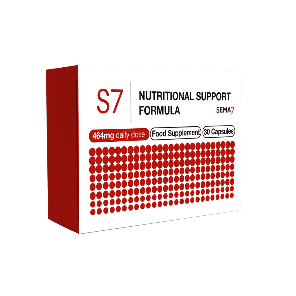 S7 Metabolism Support – Advanced Botanical & Amino Acid Formula with Zinc & Chromium – 30 Capsules