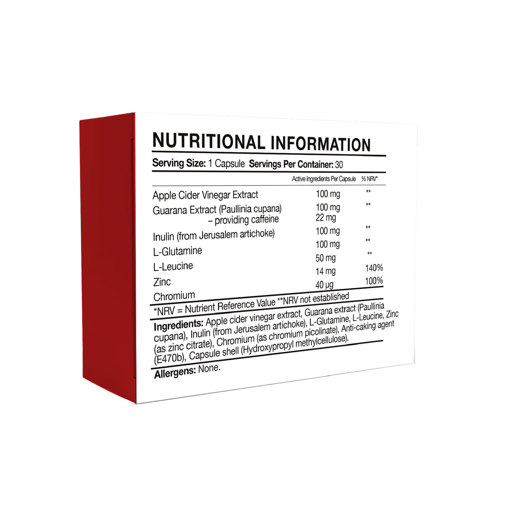 S7 Metabolism Support – Advanced Botanical & Amino Acid Formula with Zinc & Chromium – 30 Capsules