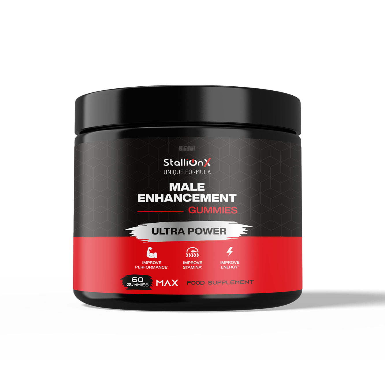 Stallion X Botanical Food Supplement Gummies, 60 Gummies