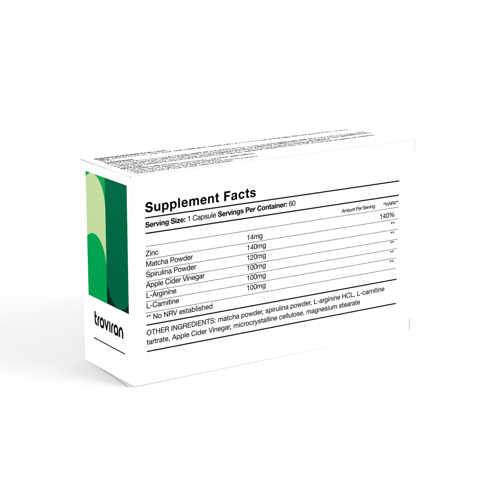 Troviran – Food Supplement Capsules (60 Capsules)