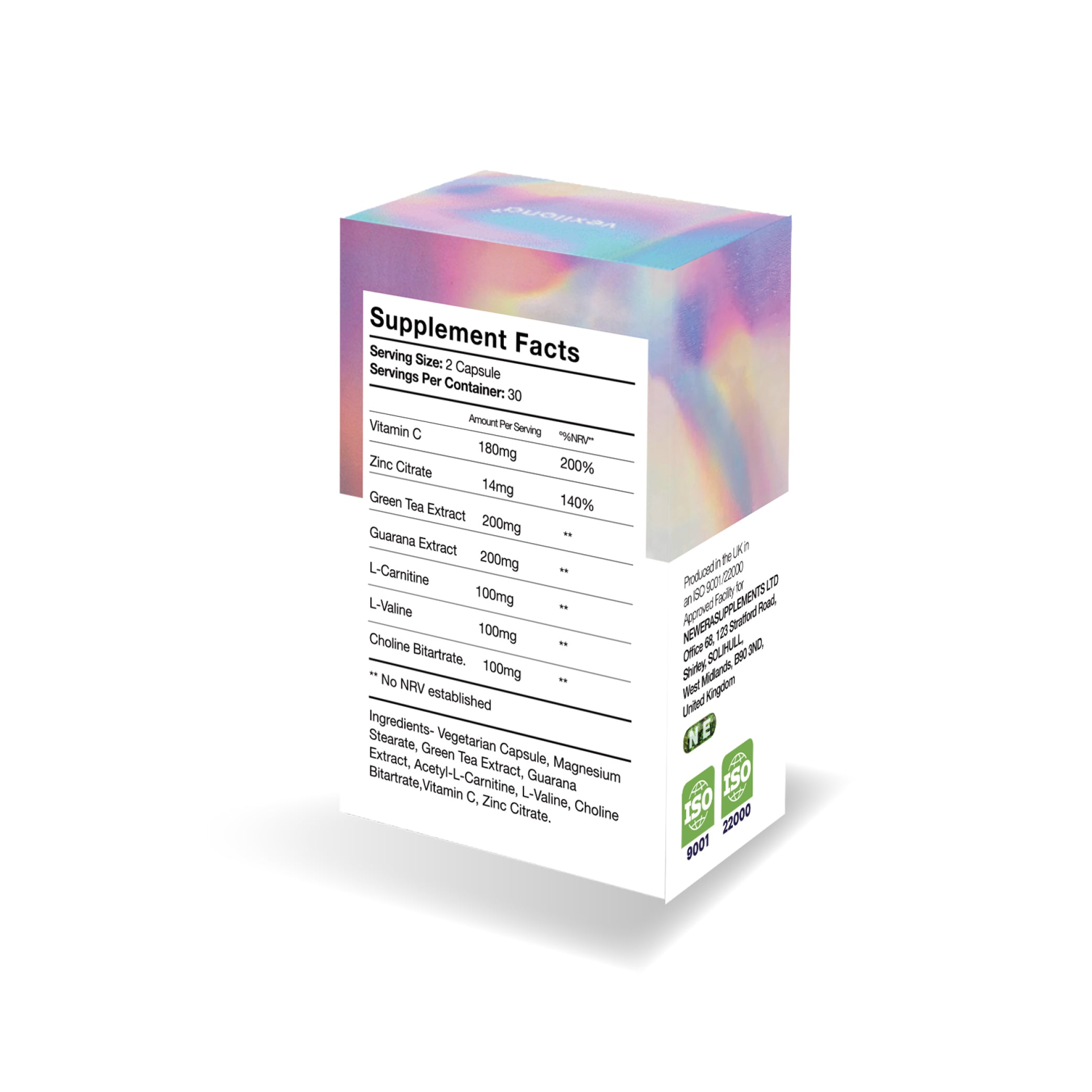 Vexilona+ – Food Supplement Capsules (60 Capsules)