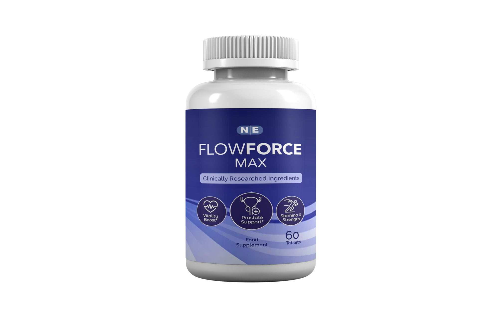 FlowForce Max Prostate Support Capsules with Plant Sterols, Pumpkin Seed and Lycopene, 60 Capsules